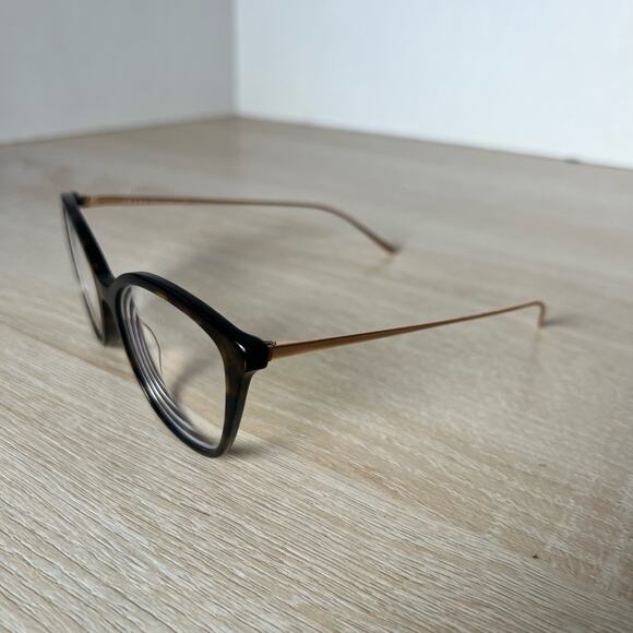 Prada VPR 11V-F 2AU-101 Eyeglasses Tortoise Shell Gold Frame 53-16-140 Italy - Picture 3 of 8